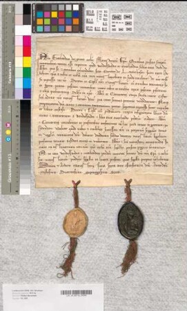 Bischof Everhard von Münster eignet dem Kloster Marienfeld den von Wendelswedis von Elen erstandenen Hof Lovinchusen bei Beckum.