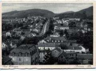 Die Brunnenallee in Bad Wildungen