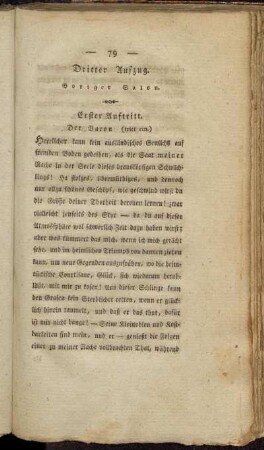 Dritter Aufzug. Boriger Salon.