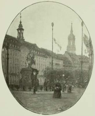 Neustädter Markt mit Rathaus