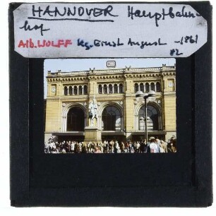 Hannover, Wolff, Ernst-August-Denkmal,Hannover, Hauptbahnhof