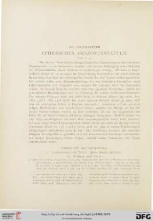 1: Die sogenannten ephesischen Amazonenstatuen