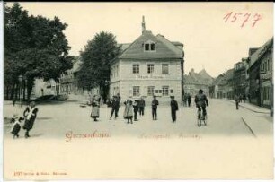 Großenhain. Lindenplatz, Steinweg