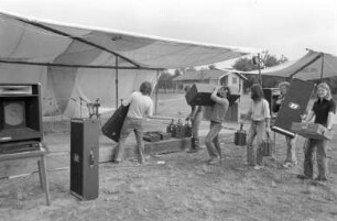 3. Open-Air-Fest auf dem Festplatz Knielingen, veranstaltet vom Jugendzentrum Knielingen