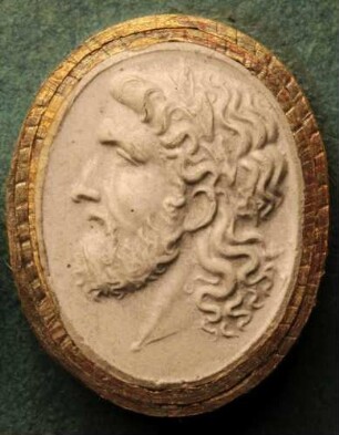 Kopf des Jupiter Dodonäus (Daktyliothek, Supplement)
