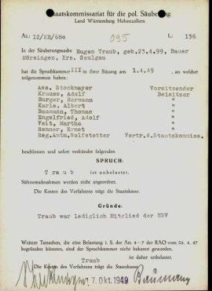 Traub, Eugen
