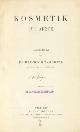 Kosmetik für Ärzte