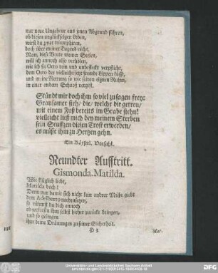 Neundter Aufftritt.