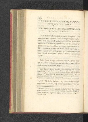[Fievre indeterminée, inconnue, nouvelle.]