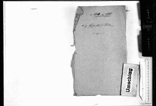 Stellen und Personal (1821-1825)