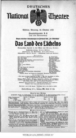 Das Land des Lächelns