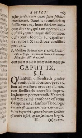 169-187, Caput IX.