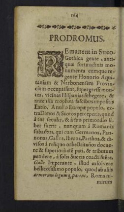 Prodromus.