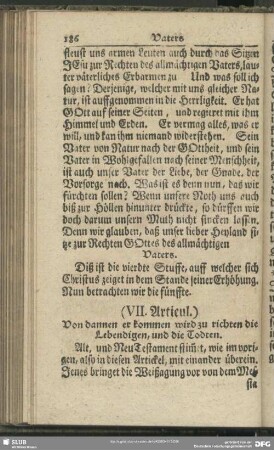 VII. Articul