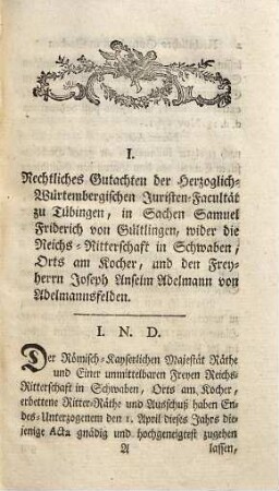 Joannis Maderi, JCti Selecta Equestria Sive Opuscula, Jura Et Statum Nobilitatis Imperii Immediatae In Suevia, Franconia Et Ad Rhenum Illustrantia, Edita Et Inedita : Cum Animadversionibus Editoris, 2