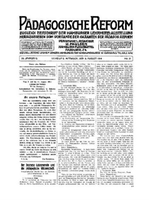Der Deutsche Lehrerverein und die pädagogische Wissenschaft