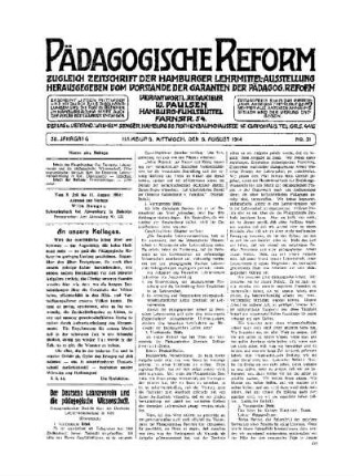 Der Deutsche Lehrerverein und die pädagogische Wissenschaft