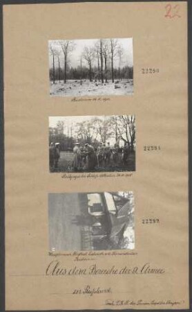 Hauptmann Forstrat Escherich v.d. Kommandatur Bielowice
