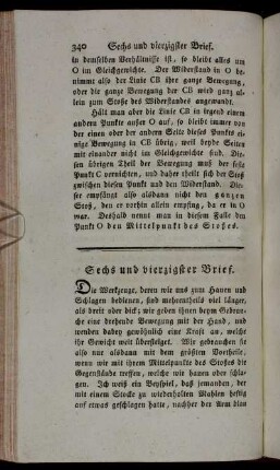 Sechs und vierzigster Brief. - Funfzigster Brief.