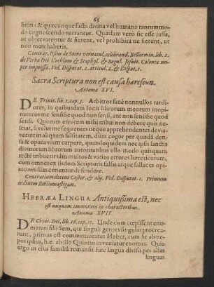 [De Fontibus Et Versionisbus. Quaest. Card. IV.]