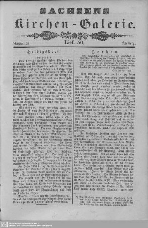 Helbigsdorf, Zethau : 56. Lieferung