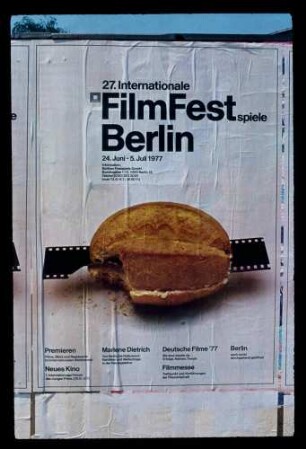 Plakat Filmfestspiele 10.6.77.