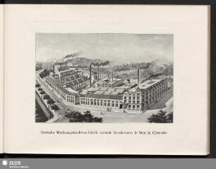 Deutsche Werkzeugmaschinen-Fabrik vormals Sondermann & Stier in Chemnitz