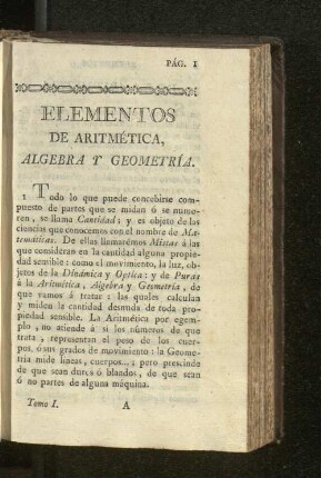 Algebra y Geometría.