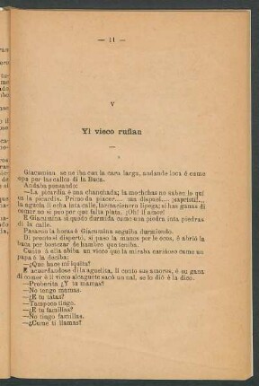 V - Yl vieco rufian