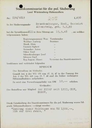 Rauschenberger, Karl