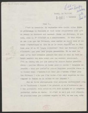 Brief an Fritz Simrock und Musikverlag N. Simrock  : 30.07.1882