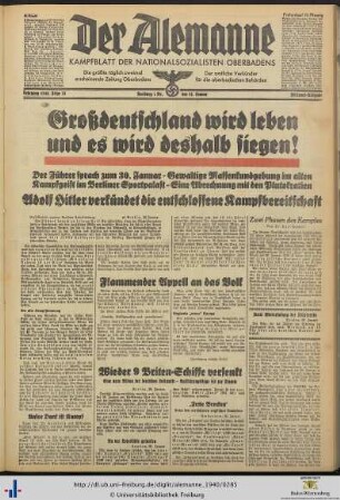 31.01.1940 (Mittwoch-Ausgabe)