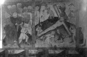 Blansingen: [Fresko] Christi Kreuzanheftung