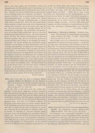 123-124 [Rezension] Heim, Karl, Bilden ungelöste Fragen ein Hindernis für den Glauben?