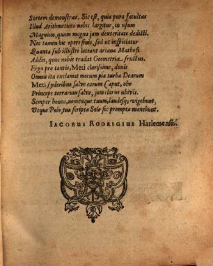 Arithmetica et Geometria