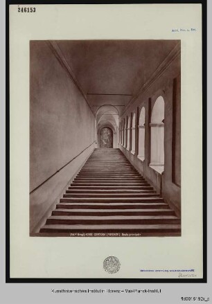 Certosa del Galluzzo, Certosa di Galluzzo, Treppenaufgang, Florenz