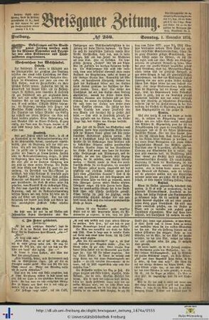 Nr. 256-280 (November 1874)