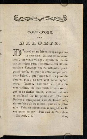 13-91, Coup-D'Oeil sur Beloeil.