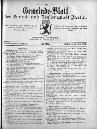 1908,26: No. 26, 28. Juni 1908