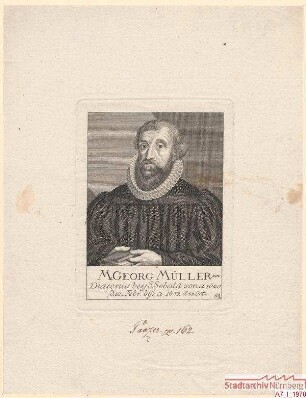 M. Georg Müller junior, Diakon bei St. Sebald