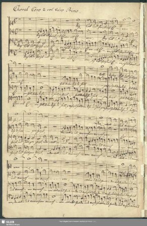 Choral: Sei Lob und Preis mit Ehren