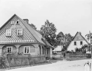 Röhrsdorf, Umgebindehaus : Röhrsdorf (Svor/Tschechische Republik), Umgebindehaus