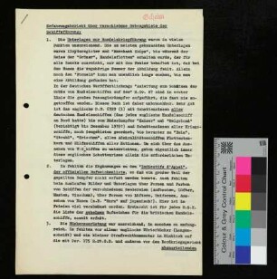 Erfahrungsbericht über verschiedene Nebengebiete der Schiffsfphrung