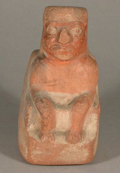 Seated anthropomorphic figure