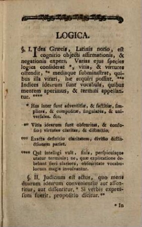 Theses logicae et metaphysicae