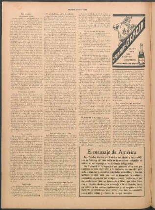 El mensaje de América