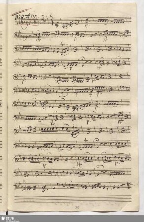 1178. Aria: Di Speme gia intendo / Naumann, J.G.