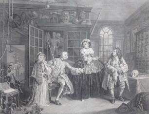 Marriage à la mode, Plate III