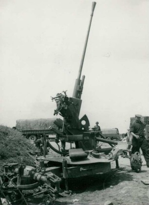 Brückenbau über den Njemen bei Kowno, Sowjetunion, 1941