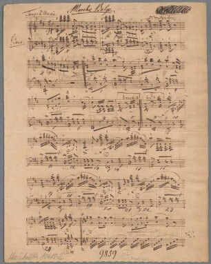 Marche des Belges, Arr., pf - BSB Mus.Schott.Ha 10418-2